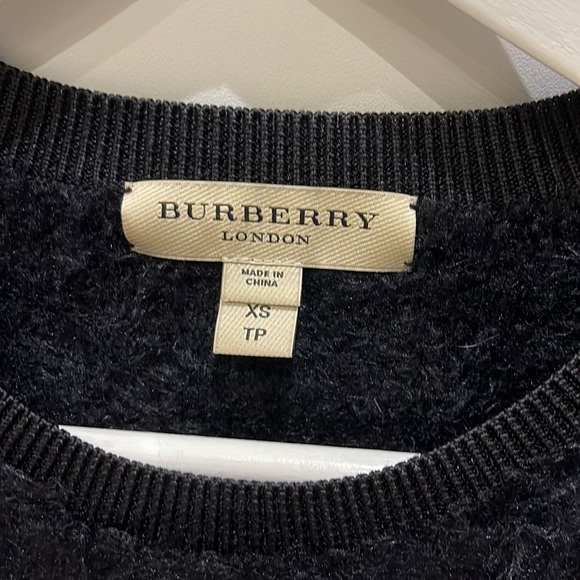 Burberry mohair sweater black - Picture 3 of 9